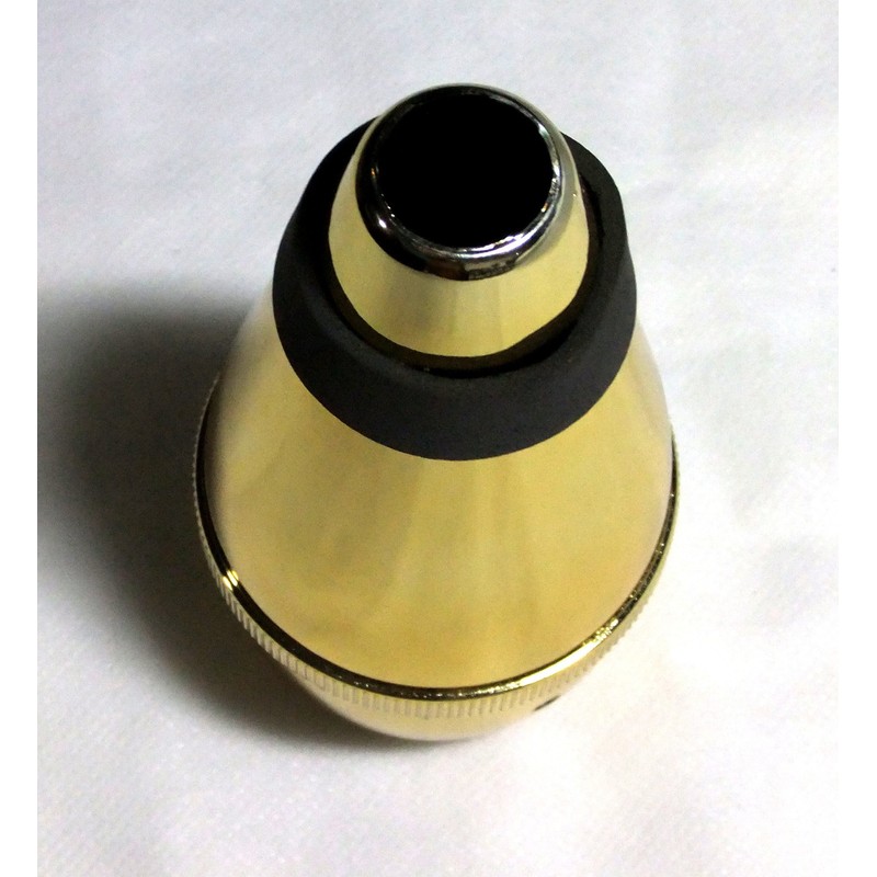 Trumpet Sonic Mute Quiet Home Practice Noise ABS (Gold)