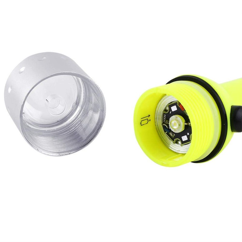 Waterproof LED Dive Light 180LM LED Waterproof Diving Flashlight Scuba