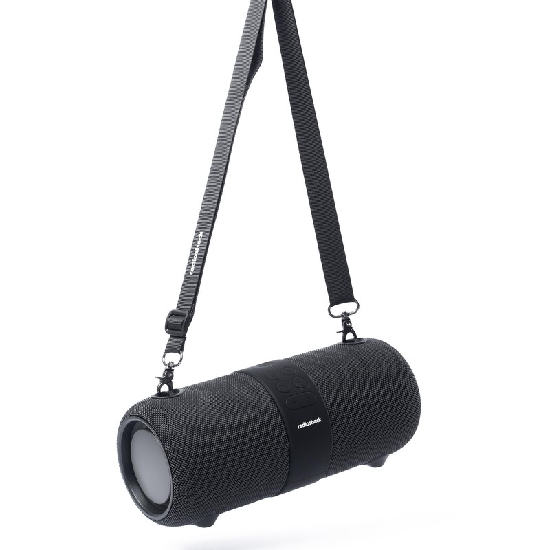 RadioShack IPX6 Waterproof Bluetooth Speaker with RGB Light and Mic,