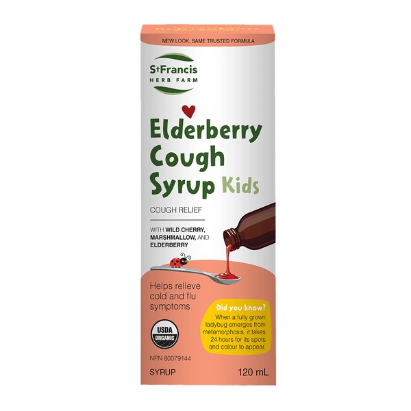 St.Francis St. Francis Elderberry Cough Syrup Kids 120mL