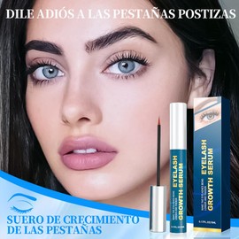 Wimpernserum, Wimpernwachstumsserum, stärkende und verlängernde Behandlung für Wimpern und Augenbrauen, mit natürlichen Inhaltsstoffen, für dickere, vollere, stärkere Wimpern (5 ml)
