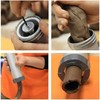 Clay Extruder Tool，Clay Extruder Gun with 12 Different Molds,Handheld Extruder