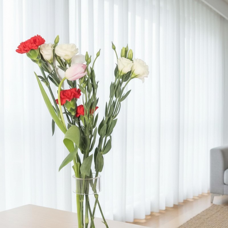 6-Piece Transparent Flower Frog Set, Small & Medium Arrangement Tools
