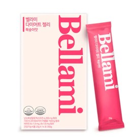 Bellamy 2+2 Bellamy Diet Jelly Peach Flavor, 14 Packets, 14 Days’ Worth, Body Fat Management, Bowel Activity / 2+2 벨라미 다이어트 젤리 복숭아맛 14포 14일분 체지방관리 배변활동