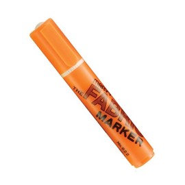 Uchida Marvy Broad Point Fabric Marker Art Supplies, Fluorescent Orange