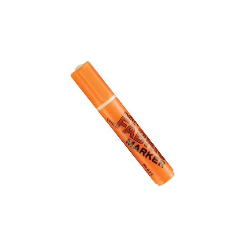 Uchida Marvy Broad Point Fabric Marker Art Supplies, Fluorescent Orange