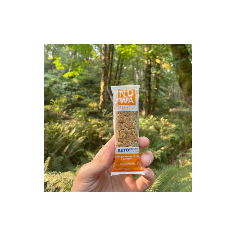 NÜWA 20 Pack Keto: Sabor Coco - Veganas - Snack