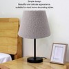 Table Lamp Shade Plush Cloth Tapered Simple Exquisite Lampshade for