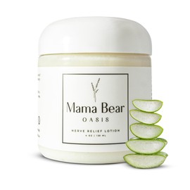 Mama Bear Oasis Lotion - Hydrating Lotion w/ Magnesium Chloride and Pure Ingredients - Fast-Absorbing and Non-Greasy Formula for Foot and Leg Comfort (Pack of 1)