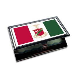greeklife.store Kappa Sigma Fraternity Metal Business Cardholder (Kappa Sigma 1)