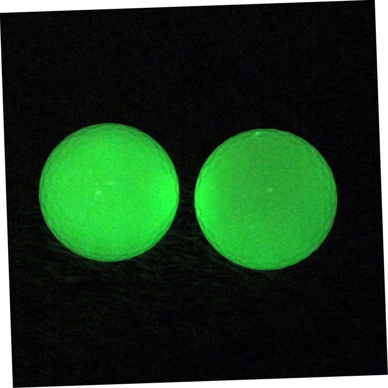 BESPORTBLE Automatic Light-Absorbing Fluorescent Golf Balls Night Golf Balls 6pcs