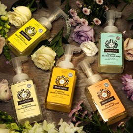 Moon Valley Herbal Foaming Hand Soap, Mint Lavender Two Pack, Vegan, Recyclable Bottle