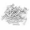 350pcs Solid Aluminum Rivets M4 Kit, Flat Head Boat Rivets