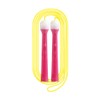 Sonic Jump Rope Quick Spin Cloth with Bearings, Pink QX-5283-P