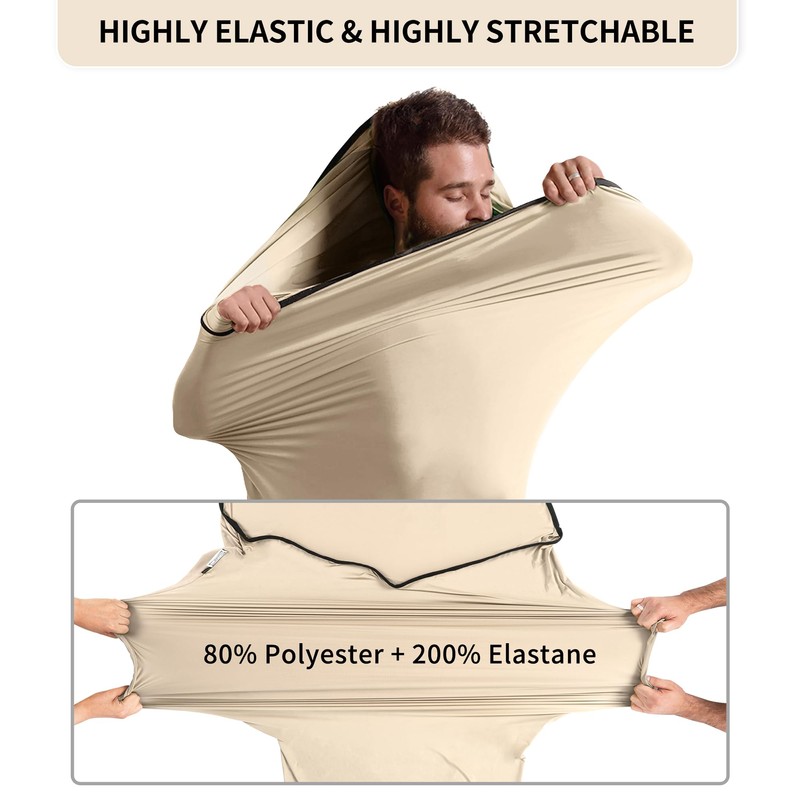 Naturehike Hut Sleeping Bag, High Elasticity, Thin and Small Packaging