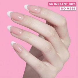 AetherLuxe Ultra-strong nails for press-on nails New and improved formula certified by SGS Drys instantly in 5 seconds Lasts up to 30 days Brush applicator 8ml / 프레스 온 네일용 초강력 네일 SGS 인증을 받은 새롭고 개선된 포뮬러 5초 즉시 건조 최대 30일 지속 브러시 어플리케이터 8ml