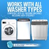 Sudstainables Washing Machine Cleaner Tablets (24-Pack) – Deep Clean Odor