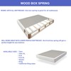Spinal Solution Low Profile Fully Assembled Foundation/Box Spring for Mattress,