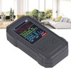 Radiation Detector Black Digital EMF Meter LED Display Handheld RF
