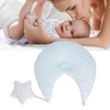 Baby Head Support Pillow Soft Lightweight Portable Infant Head Shaping