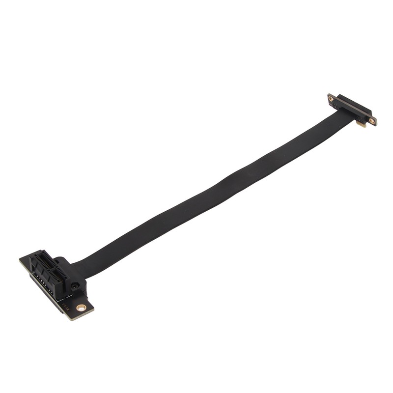 PCIE 3.0 1X Extension Cable Dual 90 Degree Right Angle