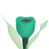 4Pcs Outdoor Solar Power Tulip LED Flower Light Waterproof Garden