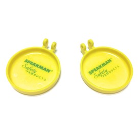 Pair of Speakman dust caps