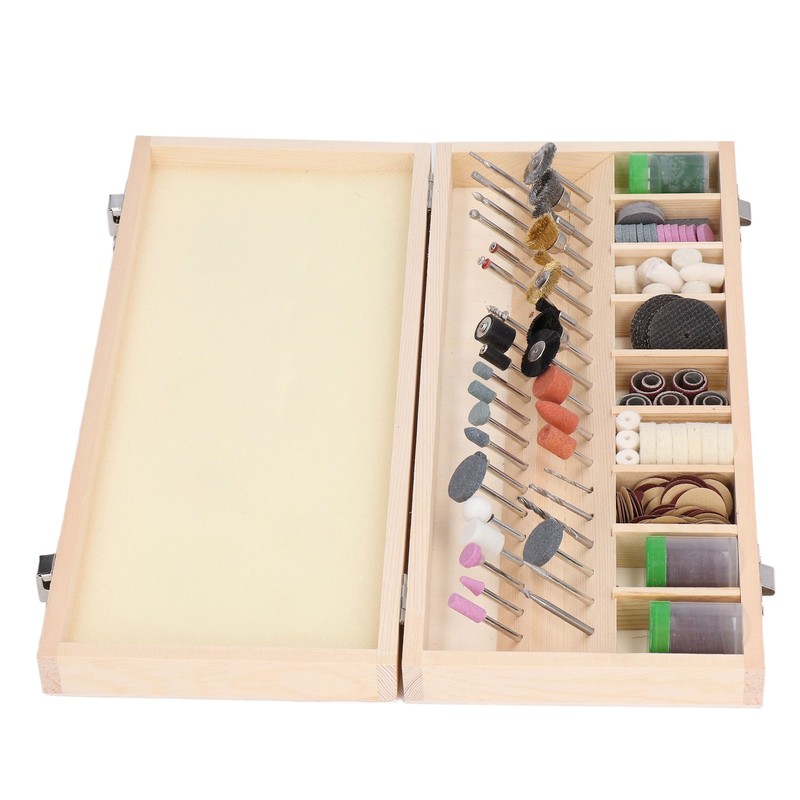 228Pcs Rotary Tool Accessory Kit Small Size High Efficiency Sanding