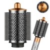 Large Round Volumizing Brush for Airwrap Attachments,Bigger Oval Round Brush