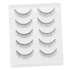 NOLITOY 5 Pairs False Eyelashes for Women Natural Look Eye