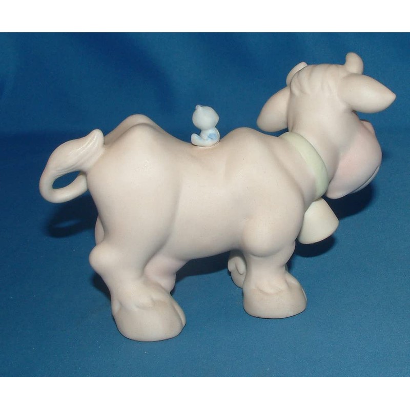 Precious Moments Nativity Cow With Bell