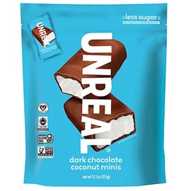 Unreal Dark Chocolate Coconut Minis, 11.1oz (2 Pack)