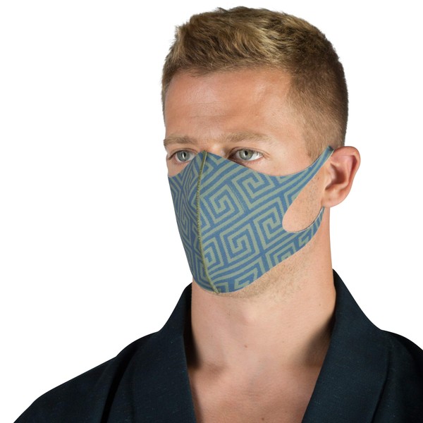 zoeppritz since 1828' Responsibility Mask, Polyester, Hunter Green, One Size