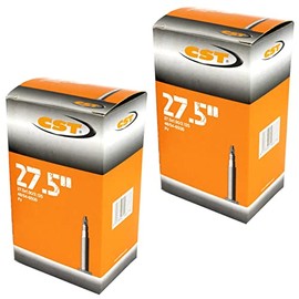 Contrast CST 27.5" x 1.9-2.125 Mountain Bike Inner Tubes - 32mm Presta Valves (Pair)