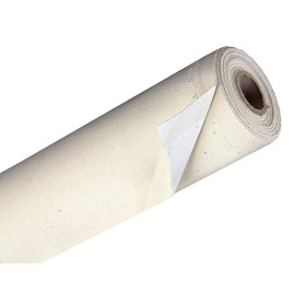 Creative Mark Spectrum Universal Unstretched Cotton Canvas Roll - 60" x 6 Yards 12 oz (14.5 oz Primed) Double Primed, Rich White Acid-Free Acrylic Priming, Canvas Rolls for Painting