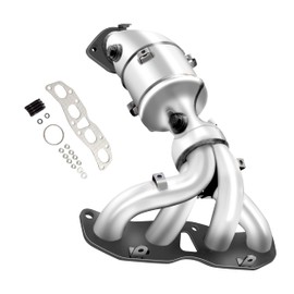 FortunaFlow Exhaust Manifold Catalytic Converter Compatible with Nissan Altima 2007 2008 2009 2010 2011 2012 2.5L Front(EPA Compliant-high flow standard)