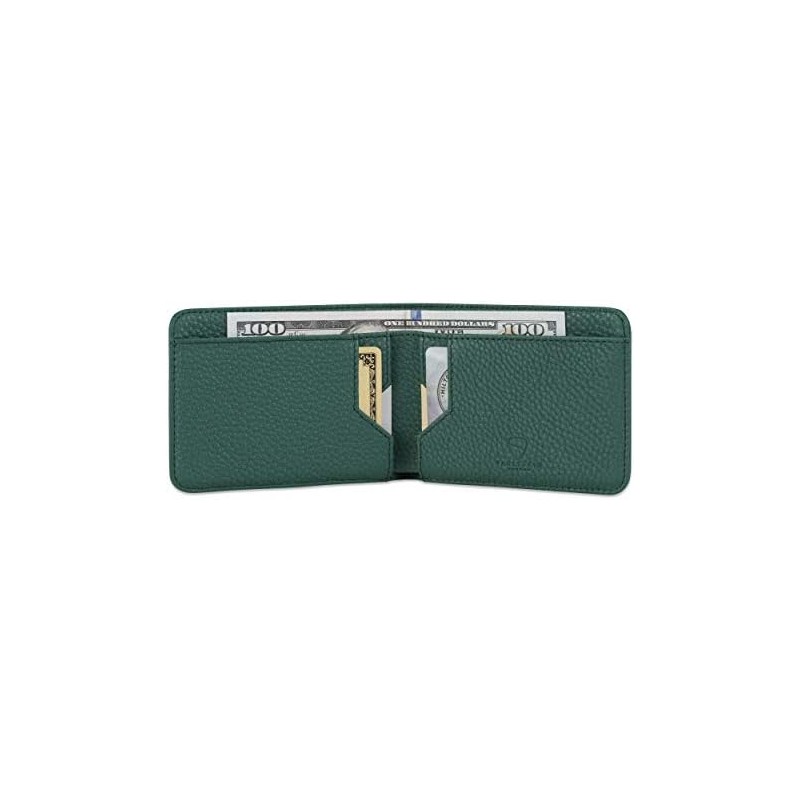 Vaultskin Cartera Bifold de Piel con Bloqueo RFID, Billetera Slim