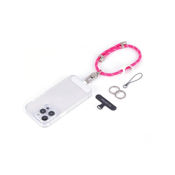 Project-CB Cell Phone Wrist Strap 1,Phone Tether Tab 2,Key Ring×2,Phone