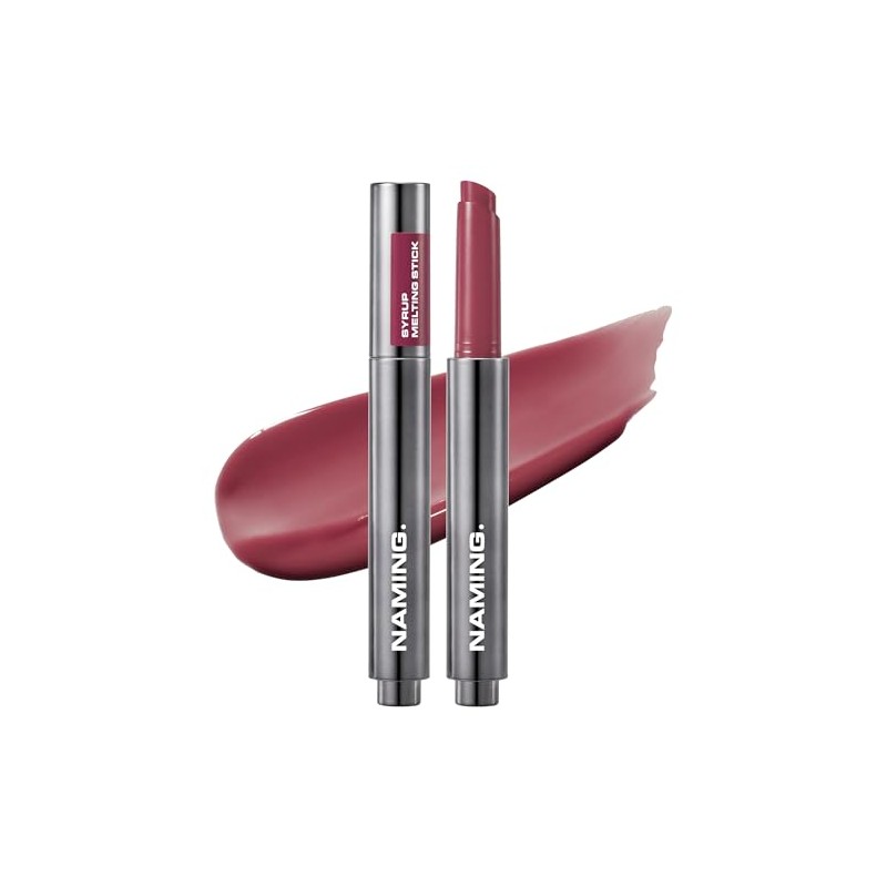 NAMING. Naming Syrup Melting Stick/Lip Gloss Lipstick Moisturizing Gloss (04,