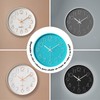 LAWAN Relojes Pared Grandede 12 Pulgadas,Sin Tictac,Adecuados para Sala de