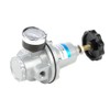 G1/4 Pressure Regulating Valve Air Regulator with Gauge Aluminium Alloy