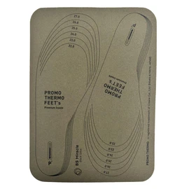 PROMO THERMO FEET's Promo Thermofits, Black Silica, Premium Insole, Free Cut, Far Infrared, Heat Storage and Heat Retention Material, Made in Japan, Washable, Prevents Cold Feet and Toes, Health