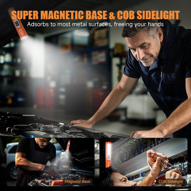 Rechargeable Tactical Flashlights High Lumens - Super Bright Small Powerful