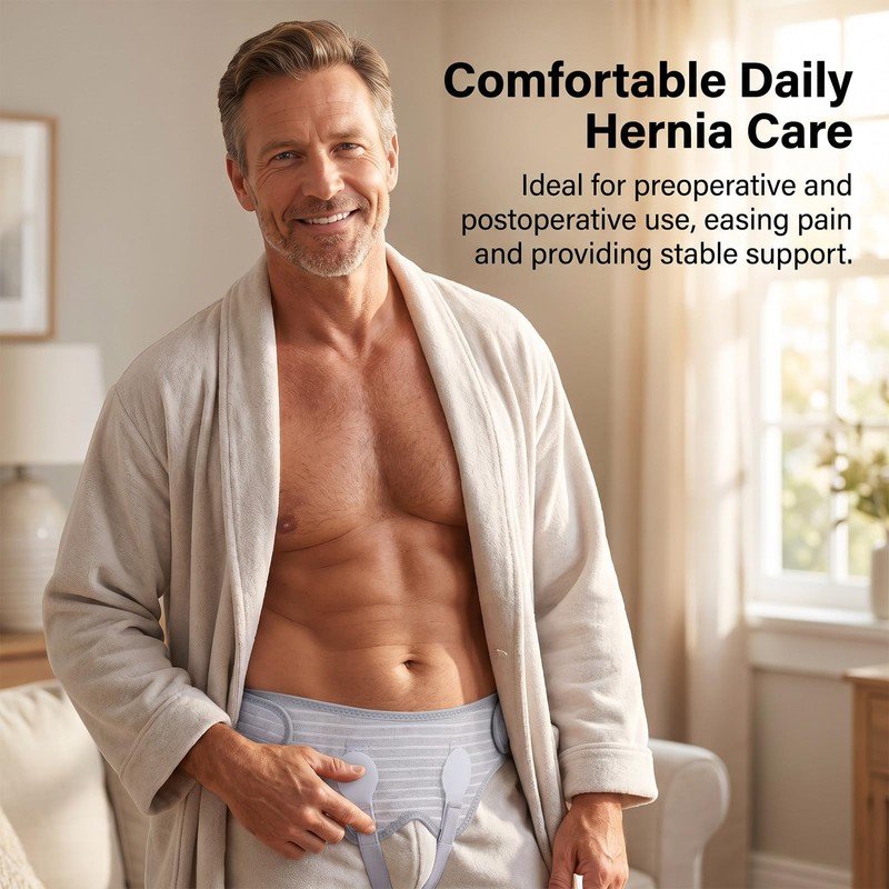 ENLUNTRA Upgraded Hernia Belt for Men & Women,Inguinal Hernia Support