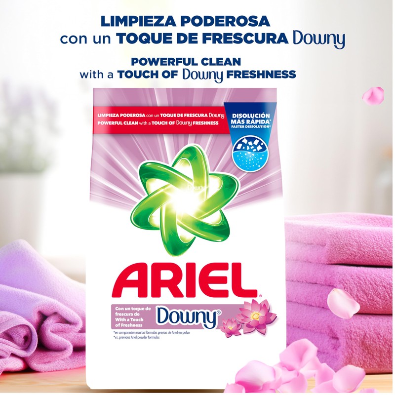 Ariel with a Touch of Downy Freshness, Powder Laundry Detergent,