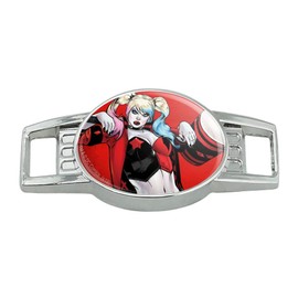 GRAPHICS & MORE Harley Quinn Character Shoe Shoelace Shoe Lace Tag Runner Gym Charm Decoration