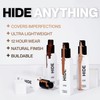 HIDE PREMIUM Liquid Foundation, Multi-Use Waterproof Foundation, Medium/Full Coverage Foundation,