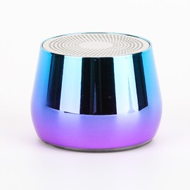 Metal Bluetooth Speaker Mini Fashionable Portable Wireless Speaker for Outdoor Party