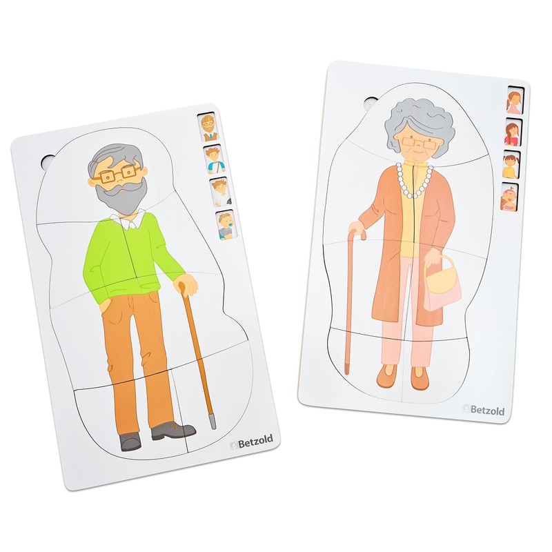 Betzold - Layer Puzzle Resume - Age Development Level Man