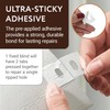 Impresa Clear Vertical Blind Repair Tabs - 50 Clear, Stick-On